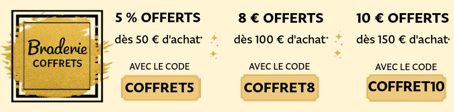 Coffrets parfums en promotion : Braderie